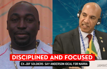 Ex-JDF Soldiers in Hanover Welcome Major General Antony Anderson as NaRRA CEO