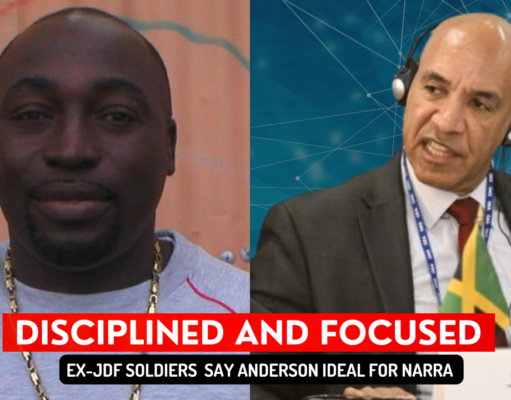 Ex-JDF Soldiers in Hanover Welcome Major General Antony Anderson as NaRRA CEO
