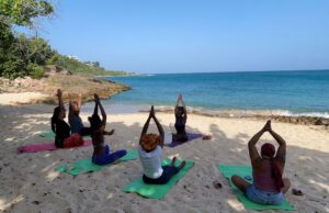 Hanover Confronting Alarming Health Crisis With Free Kemetic Yoga At Bulls Bay Beach in Lucea